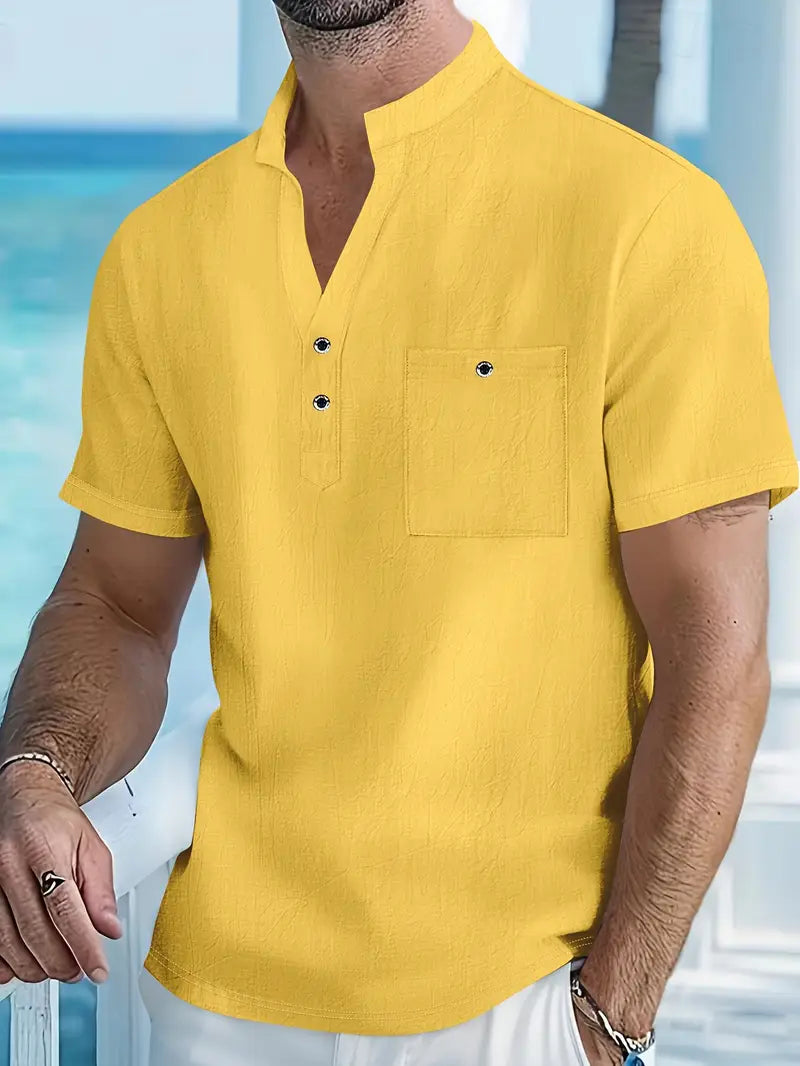Maison-Blanche-Paris™ | Chemise élégante à manches courtes