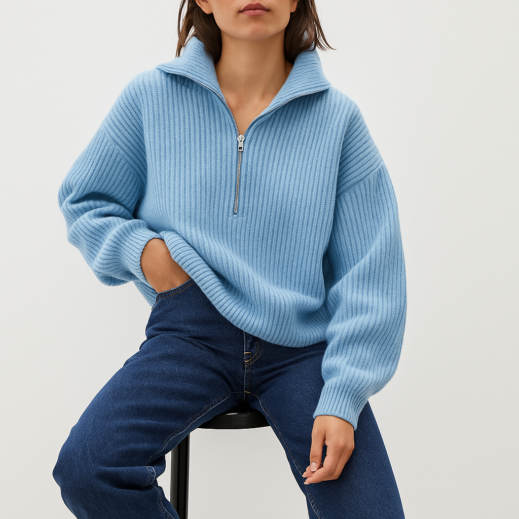 Maison-Blanche-Paris | Pull-Over Zippé