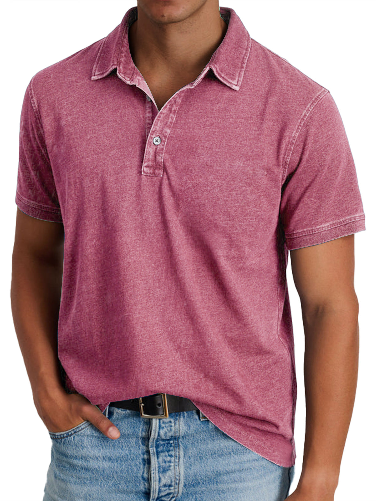 Maison-Blanche-Paris™ - Polo avec collier pour hommes