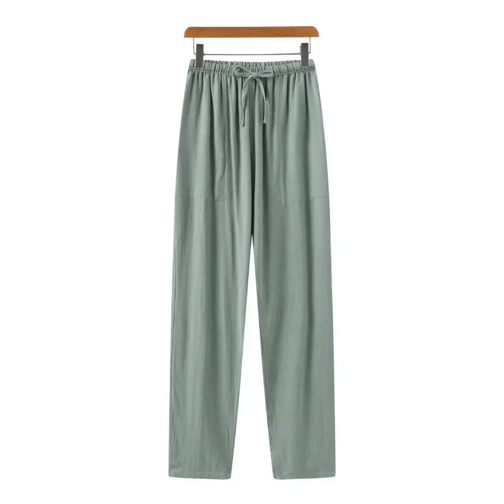 Maison-Blanche-Paris™ | Pantalon slim en lin