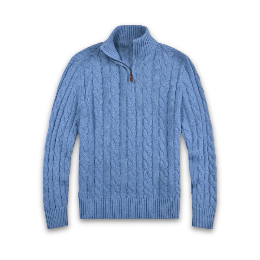 Maison-Blanche-Paris™ | Pull demi-zippé