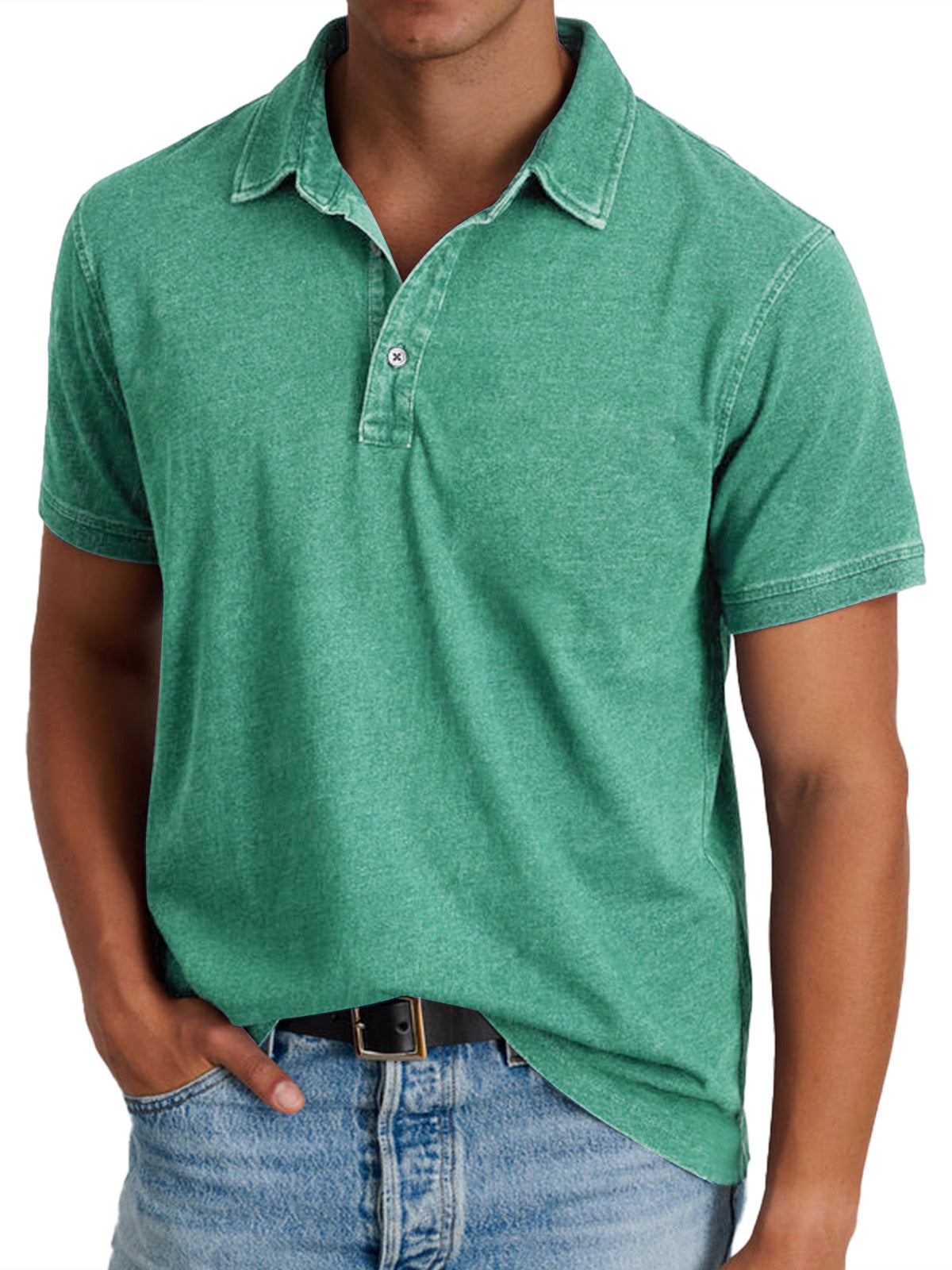 Maison-Blanche-Paris™ - Polo avec collier pour hommes