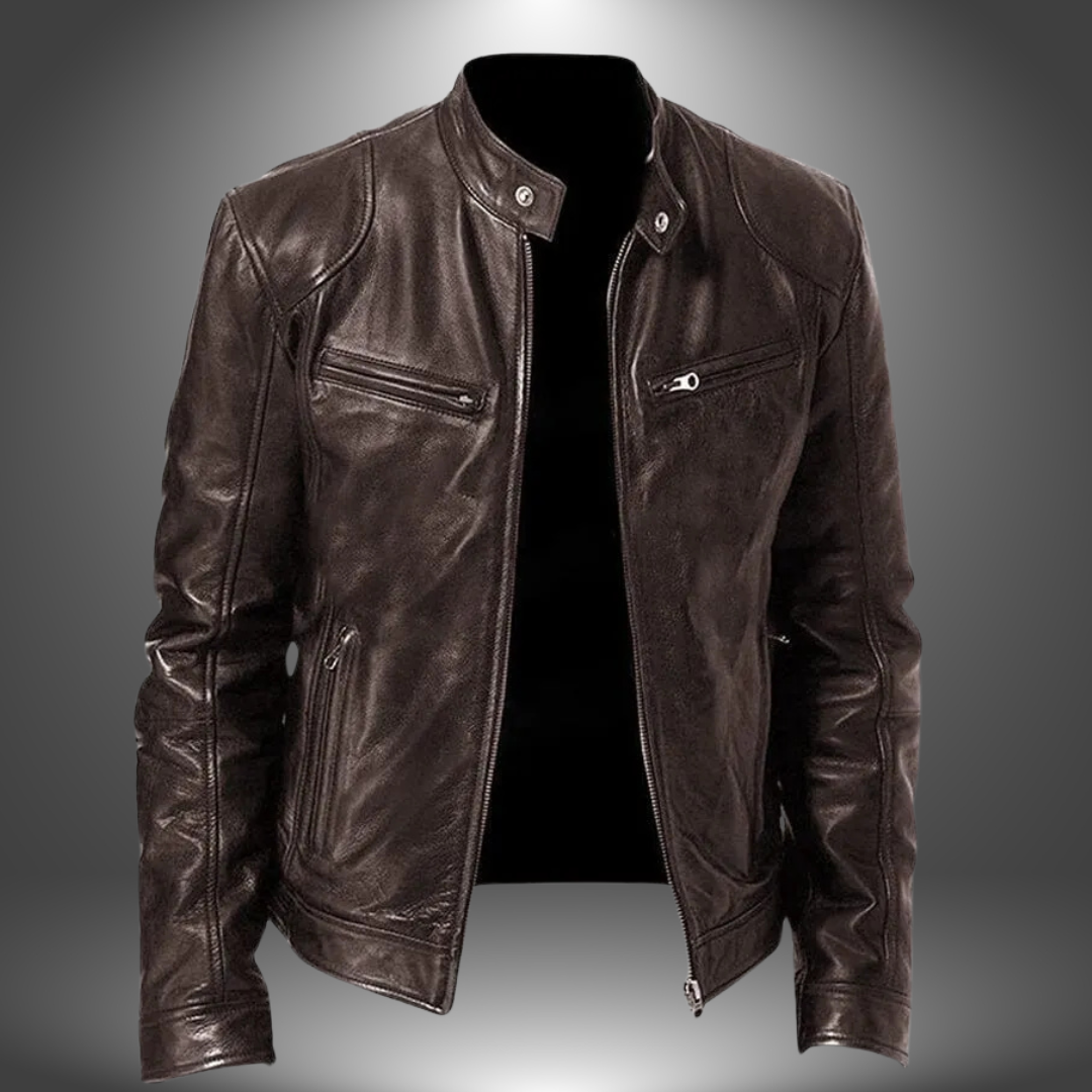 Maison-Blanche-Paris™ - Veste en cuir artisanal pour homme
