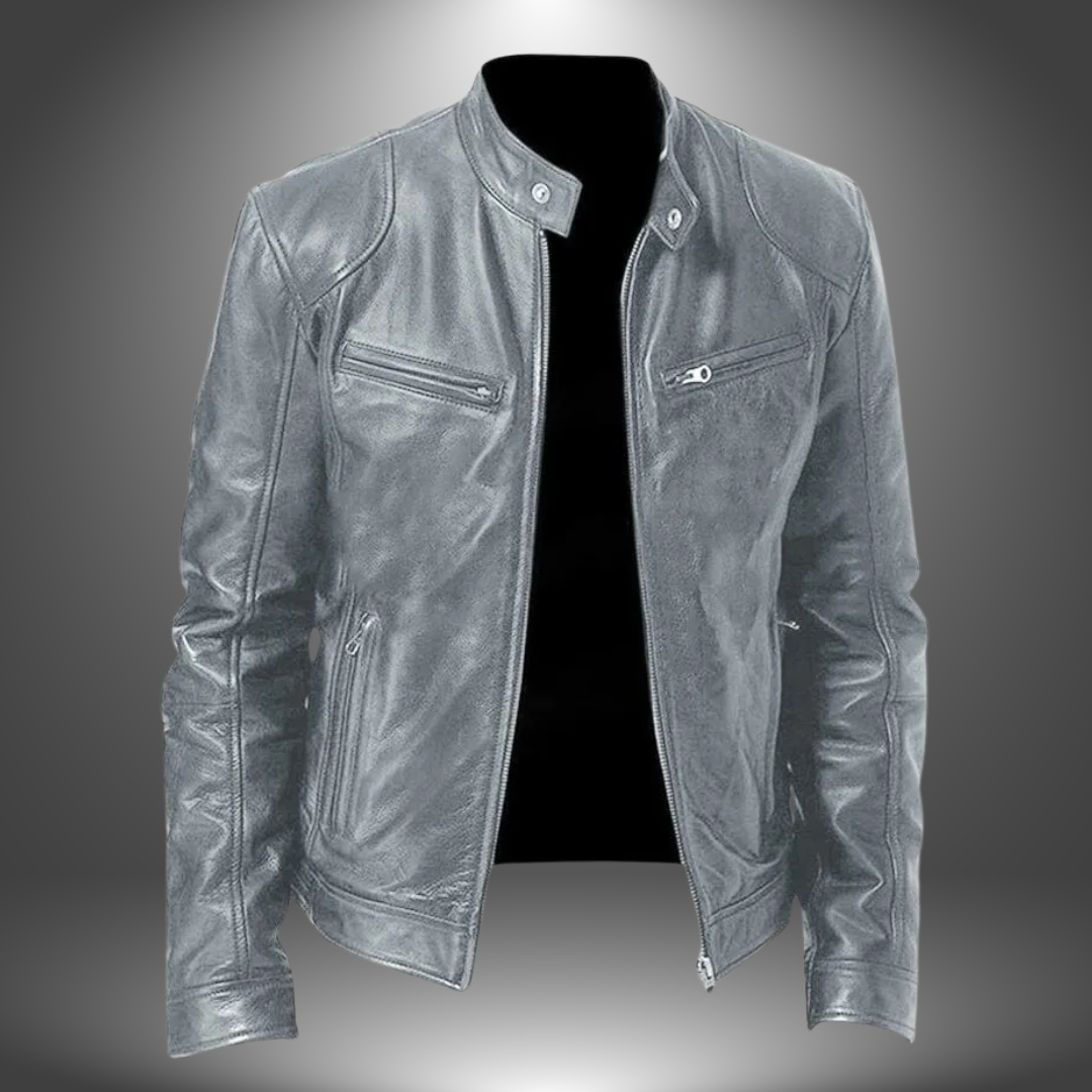 Maison-Blanche-Paris™ - Veste en cuir artisanal pour homme