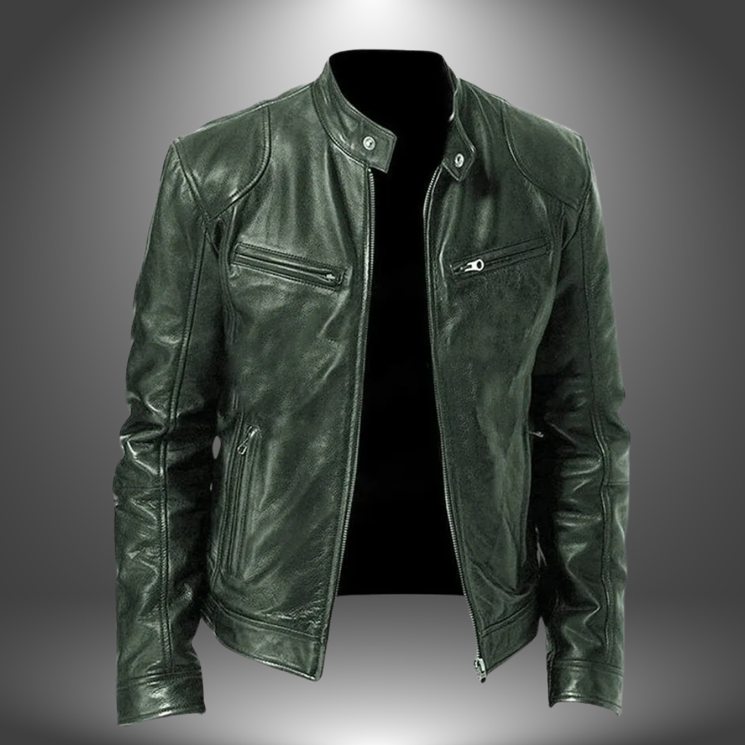 Maison-Blanche-Paris™ - Veste en cuir artisanal pour homme