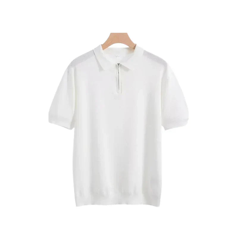 Maison-Blanche-Paris™ | Polo zippé Marbella