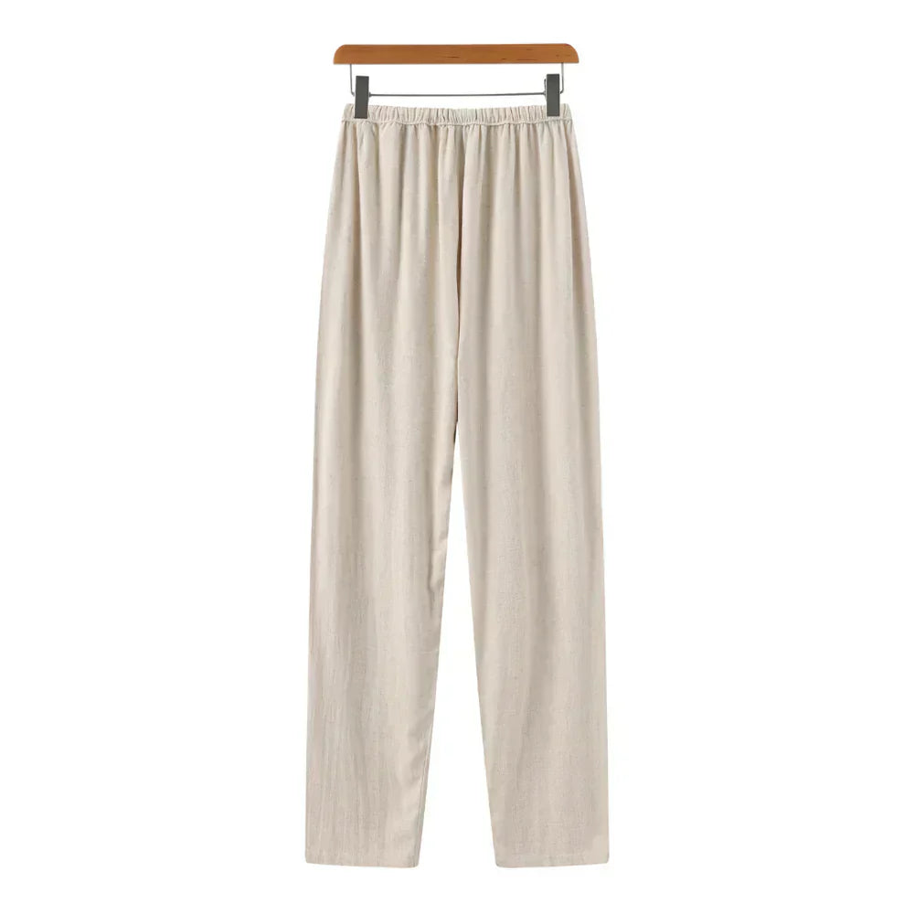 Maison-Blanche-Paris™ | Pantalon slim en lin