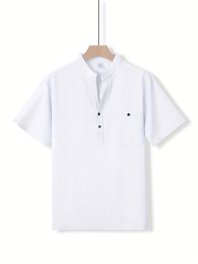 Maison-Blanche-Paris™ | Chemise élégante à manches courtes