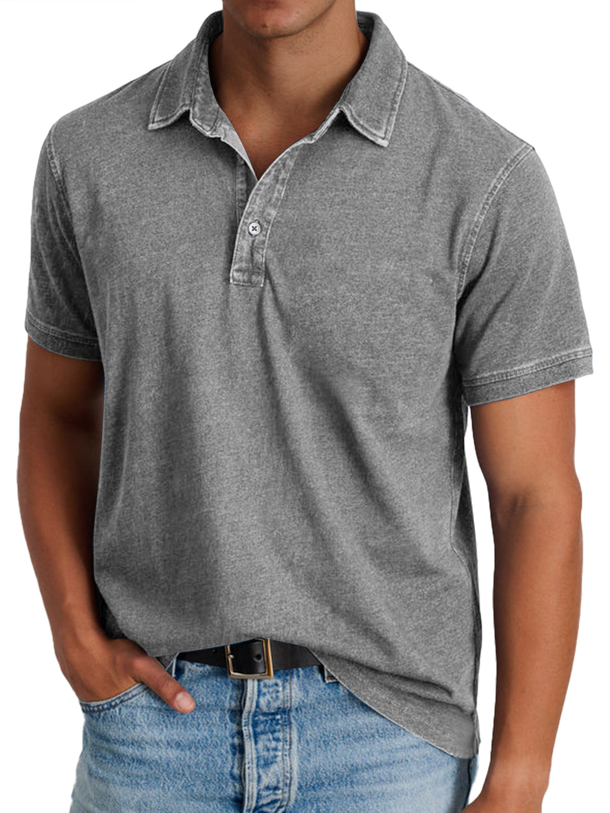 Maison-Blanche-Paris™ - Polo avec collier pour hommes