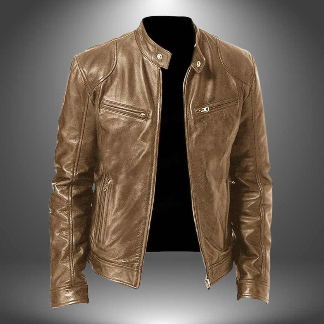 Maison-Blanche-Paris™ - Veste en cuir artisanal pour homme