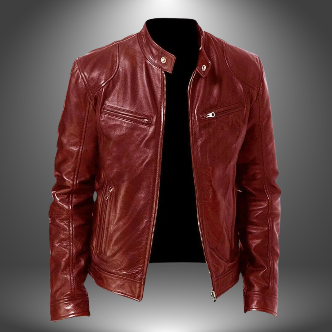 Maison-Blanche-Paris™ - Veste en cuir artisanal pour homme
