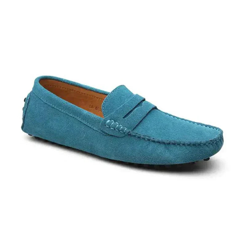 Maison-Blanche-Paris™ | Mocassins Driver en daim