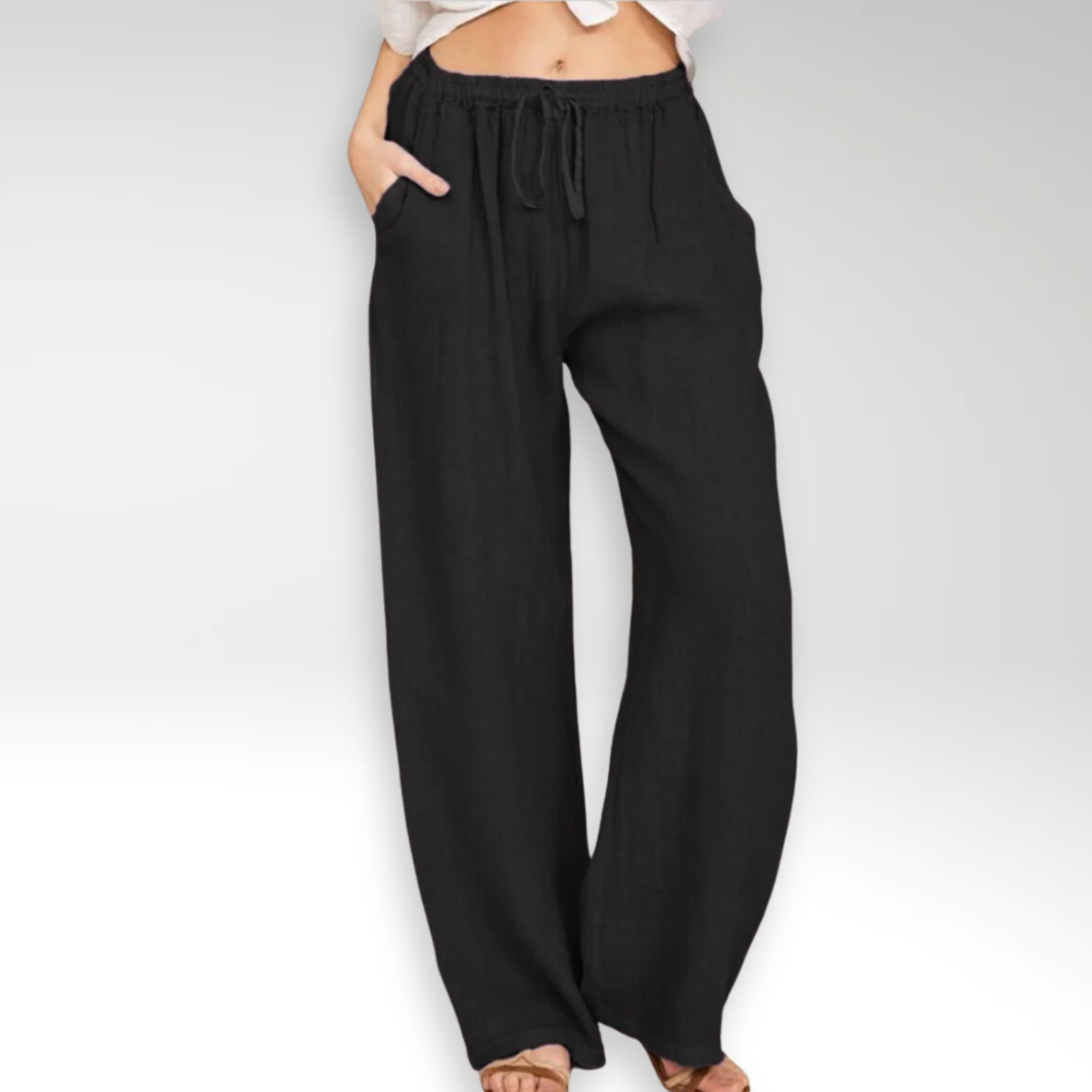 Maison-Blanche-Paris™ | Pantalon confort à jambe large