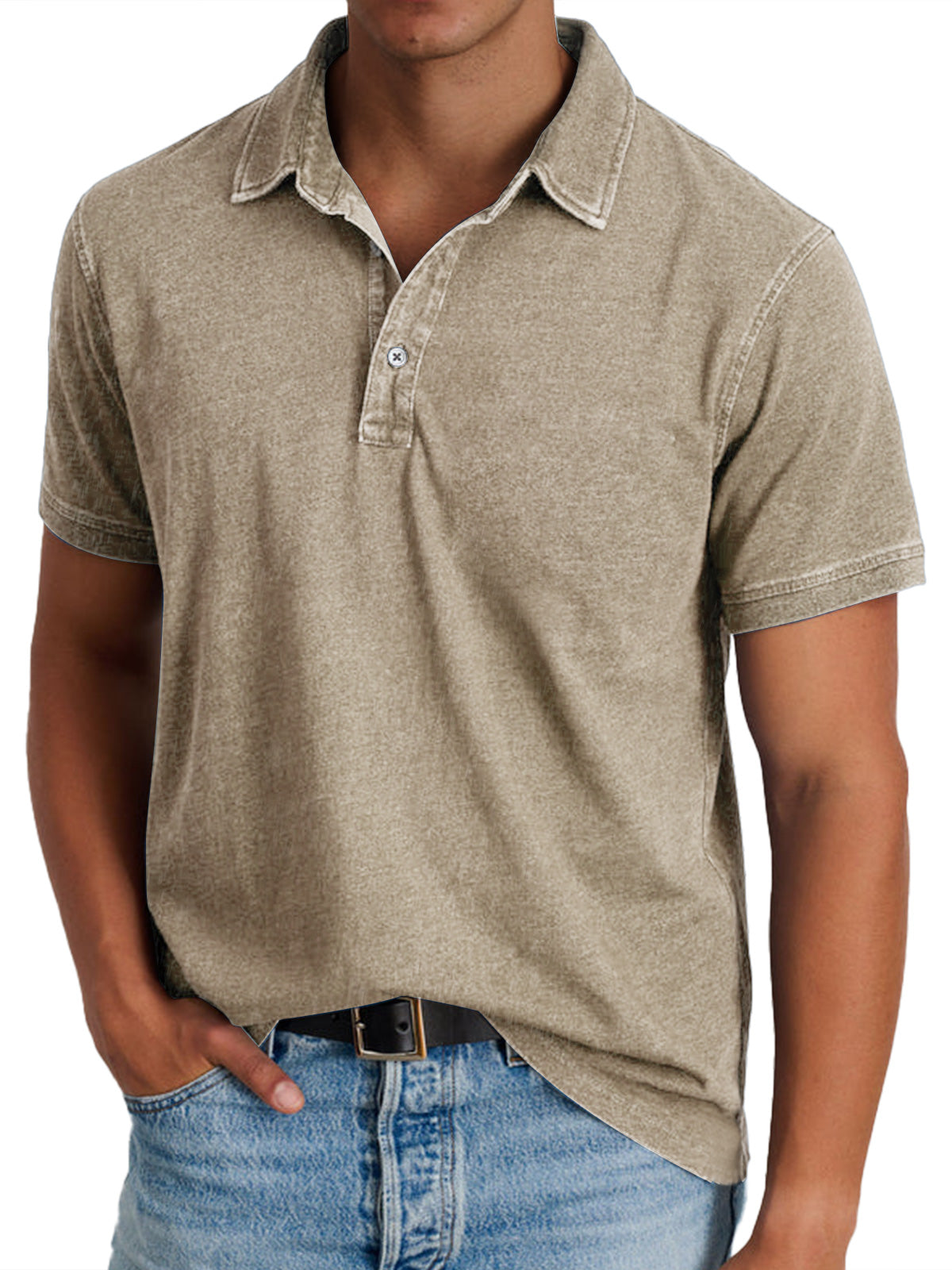 Maison-Blanche-Paris™ - Polo avec collier pour hommes