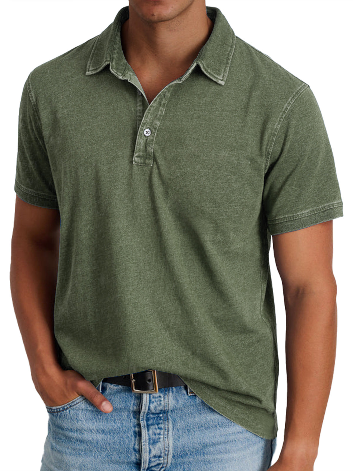 Maison-Blanche-Paris™ - Polo avec collier pour hommes