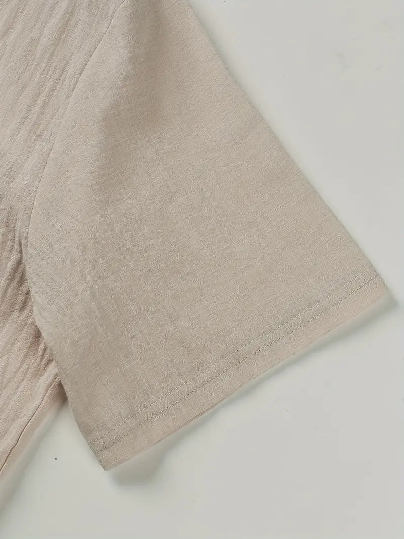 Maison-Blanche-Paris™ | Chemise élégante à manches courtes