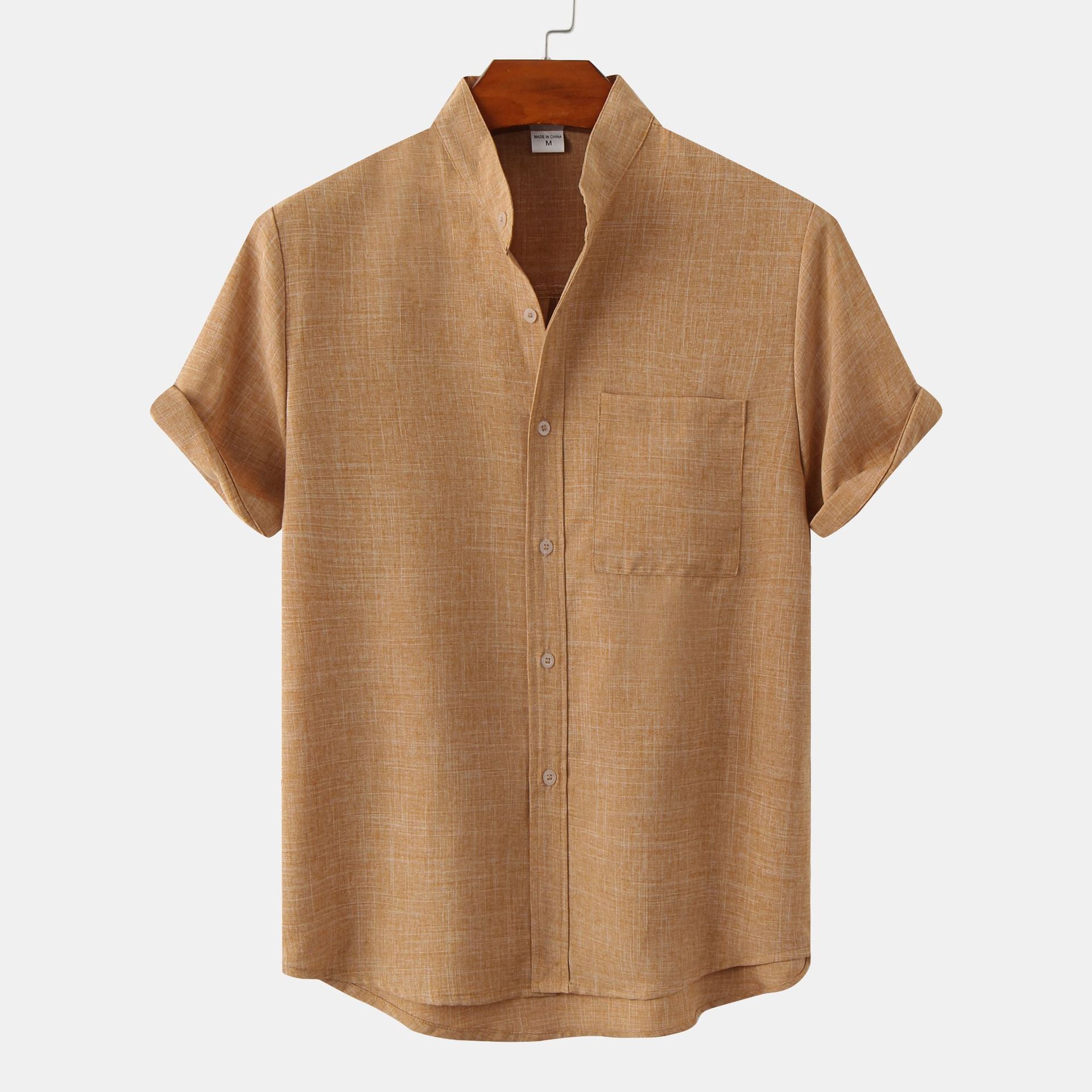Maison-Blanche-Paris™ | Chemise en coton unie avec boutons