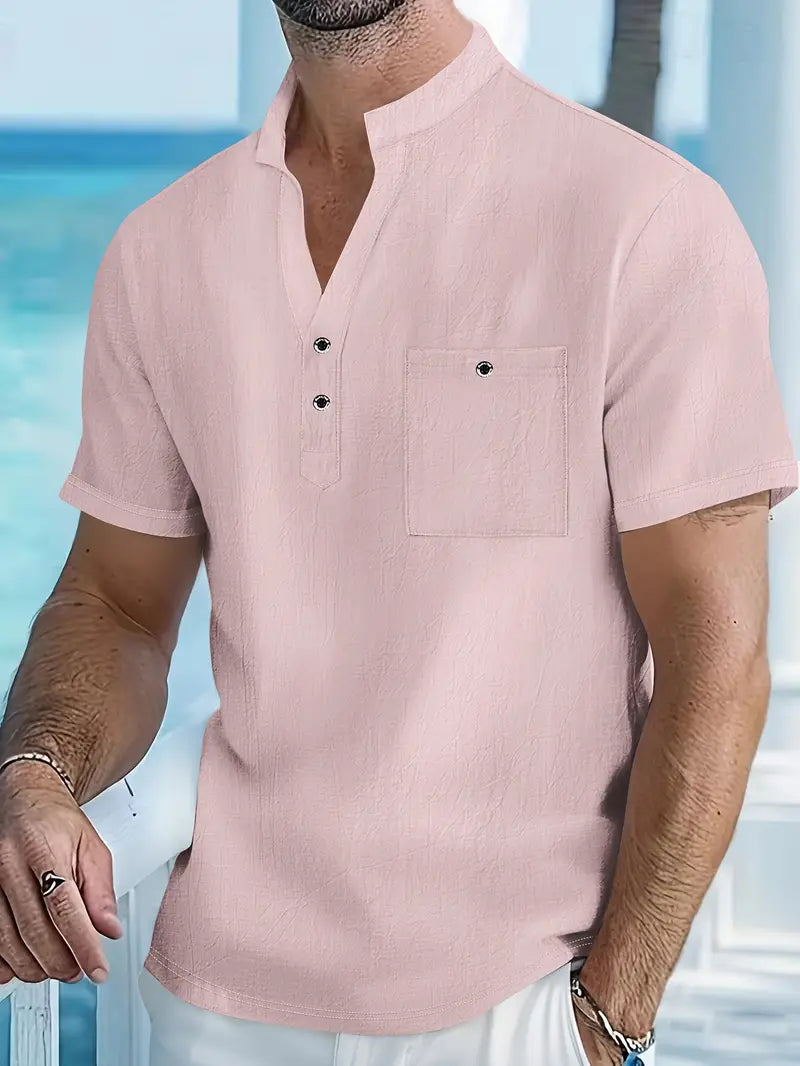 Maison-Blanche-Paris™ | Chemise élégante à manches courtes