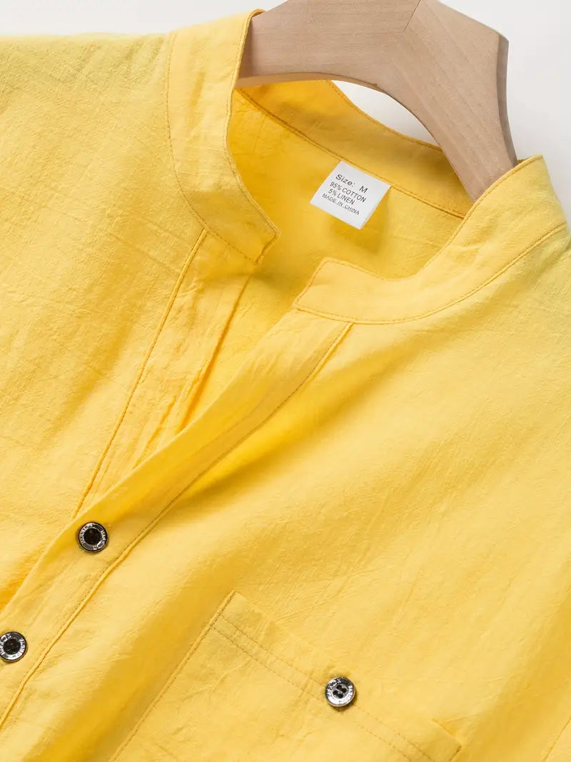 Maison-Blanche-Paris™ | Chemise élégante à manches courtes
