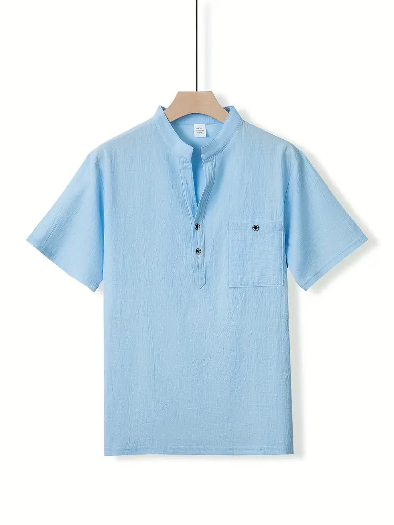 Maison-Blanche-Paris™ | Chemise élégante à manches courtes