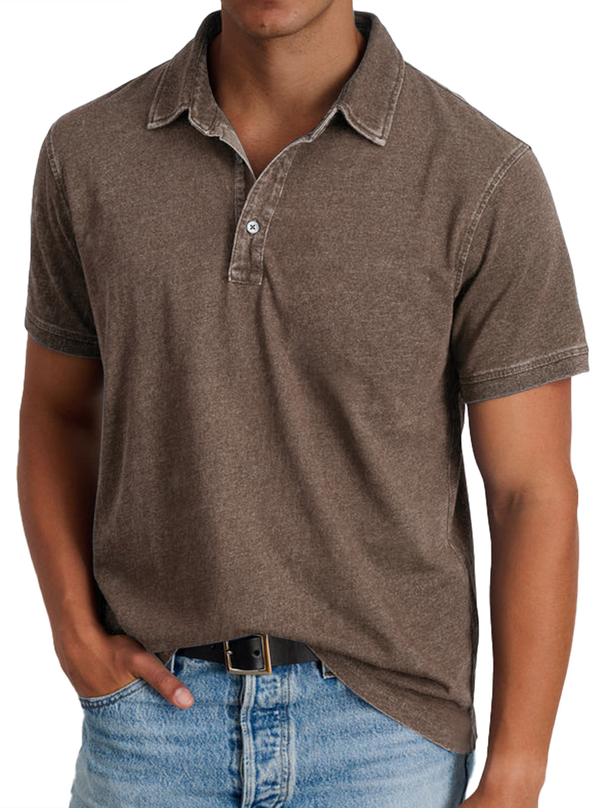 Maison-Blanche-Paris™ - Polo avec collier pour hommes