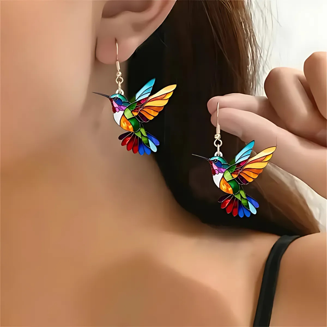 Maison-Blanche-Paris™ | Collier colibri élégant