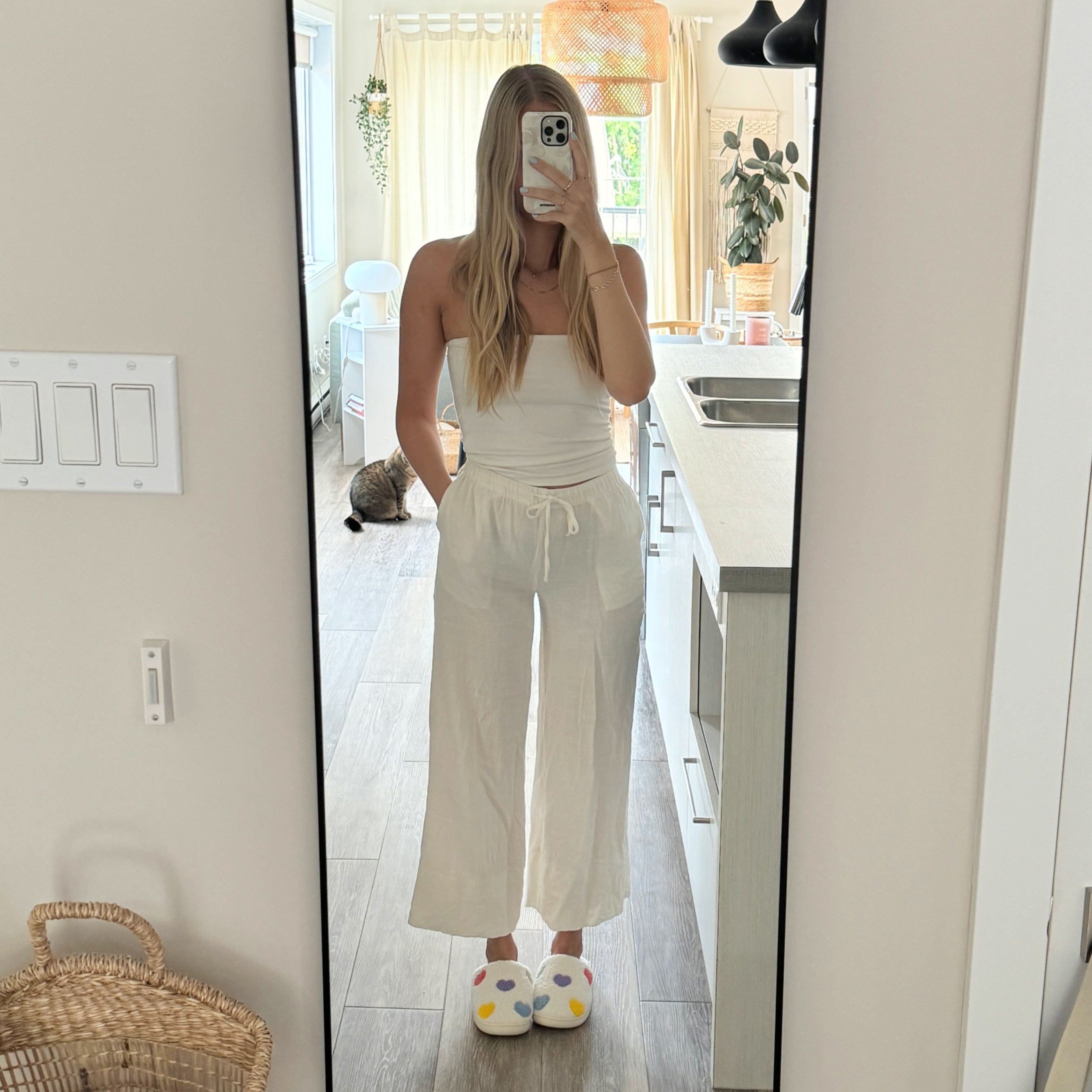 Maison-Blanche-Paris™ | Chaussons Cœurs Multicolores
