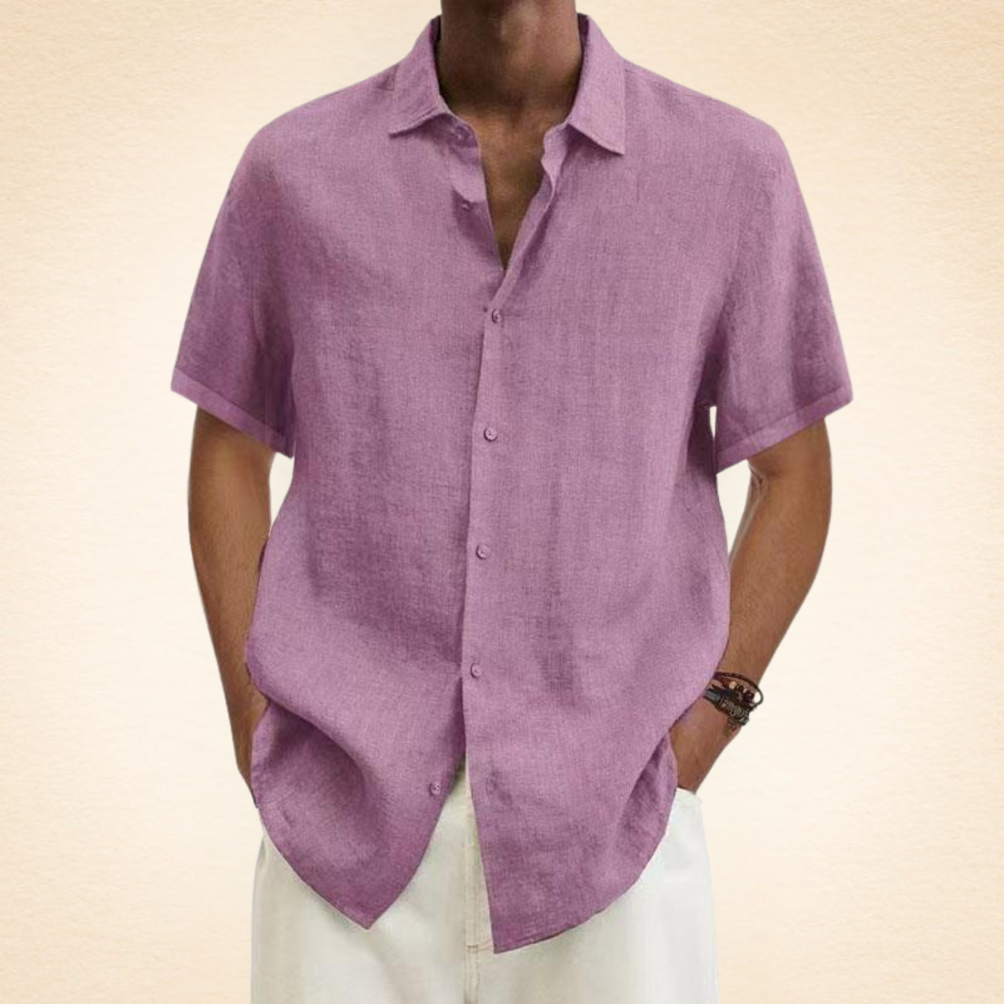 Maison-Blanche-Paris™ | Chemise élégante en lin
