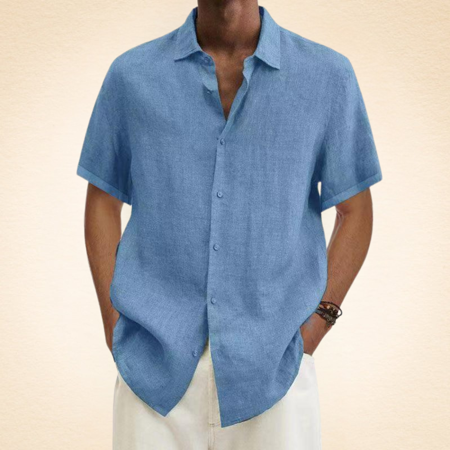 Maison-Blanche-Paris™ | Chemise élégante en lin