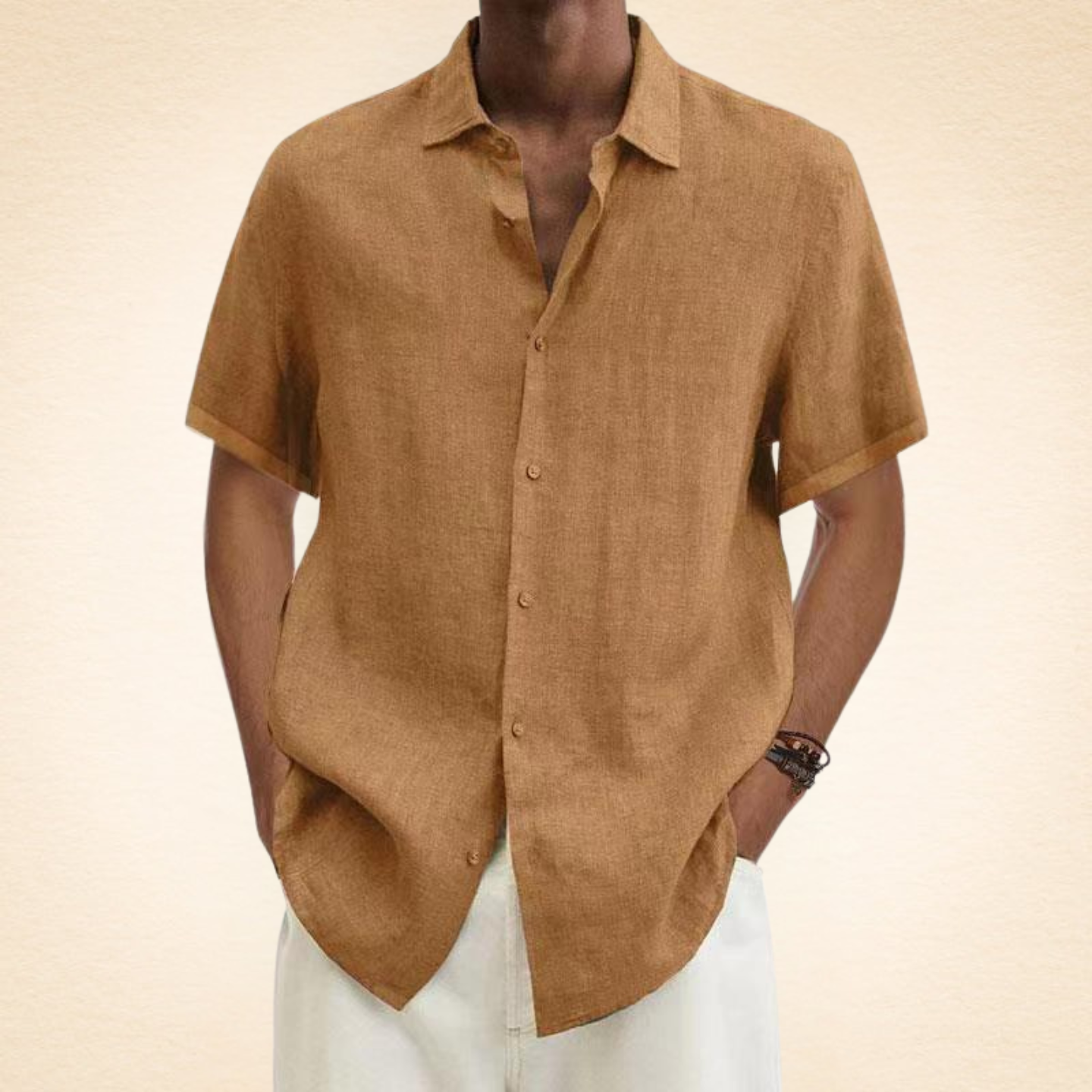 Maison-Blanche-Paris™ | Chemise élégante en lin