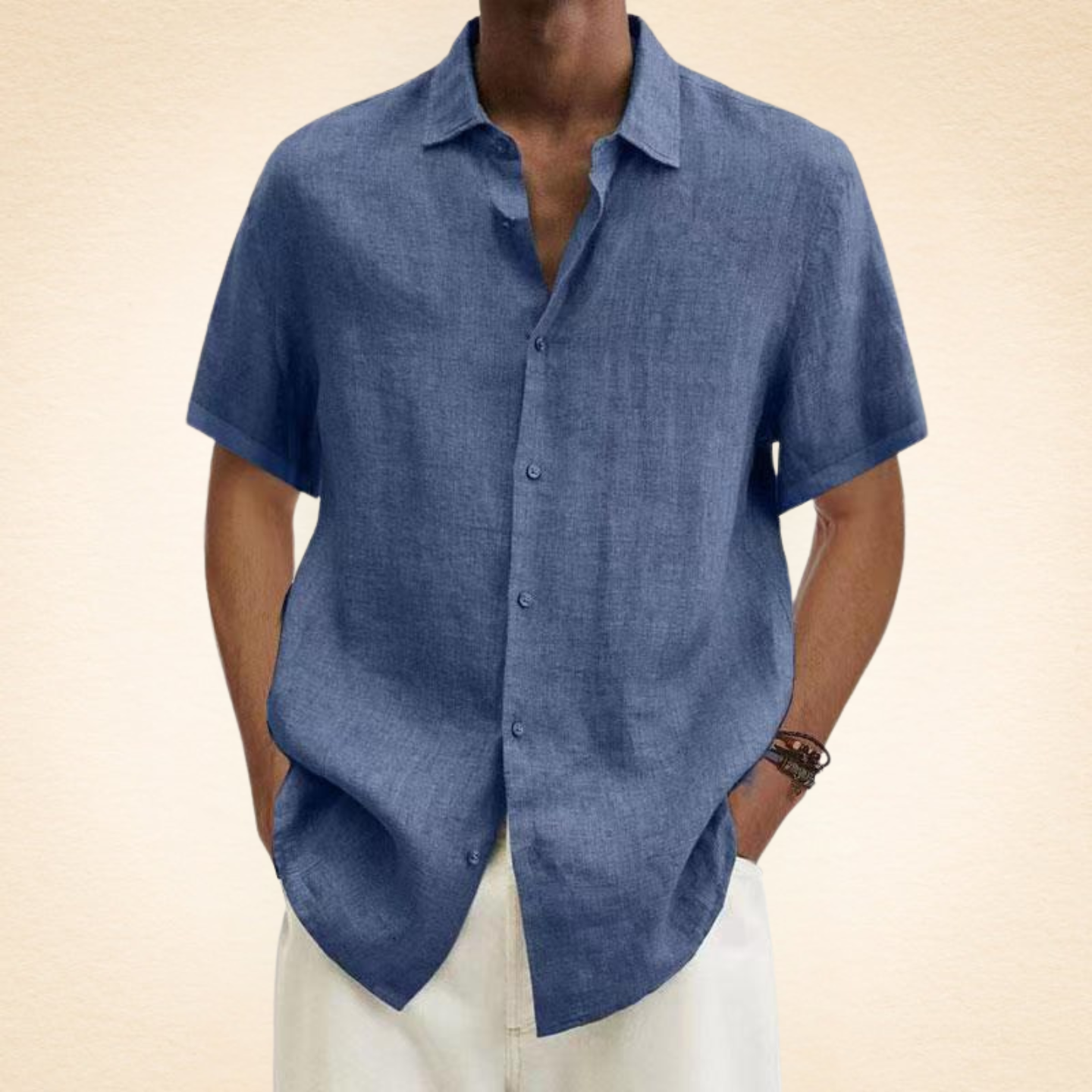 Maison-Blanche-Paris™ | Chemise élégante en lin