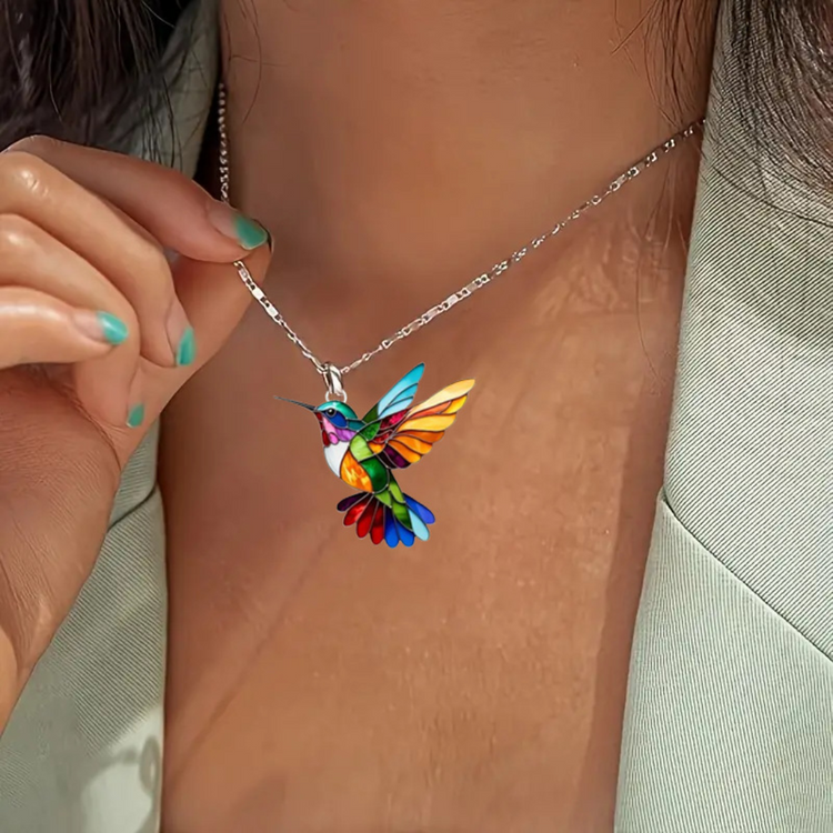 Maison-Blanche-Paris™ | Collier colibri élégant