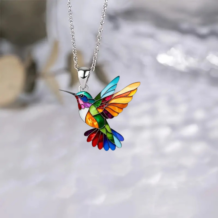 Maison-Blanche-Paris™ | Collier colibri élégant