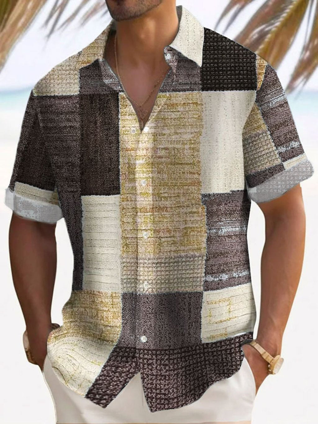 Maison-Blanche-Paris™ | Chemise élégante à manches courtes