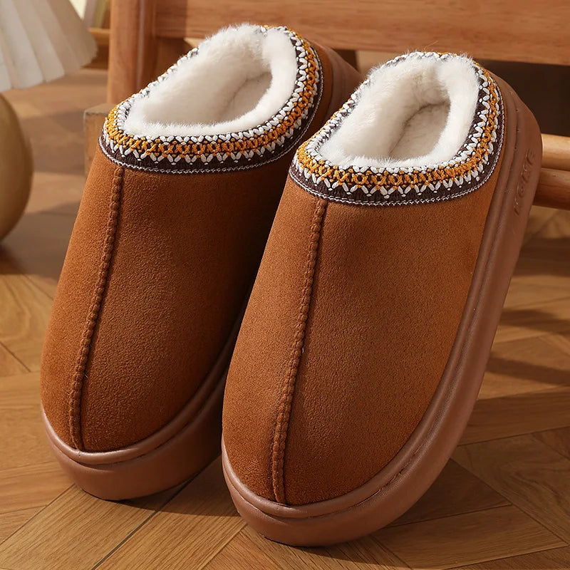 Maison-Blanche-Paris™ | Chaussons à doublure chaude