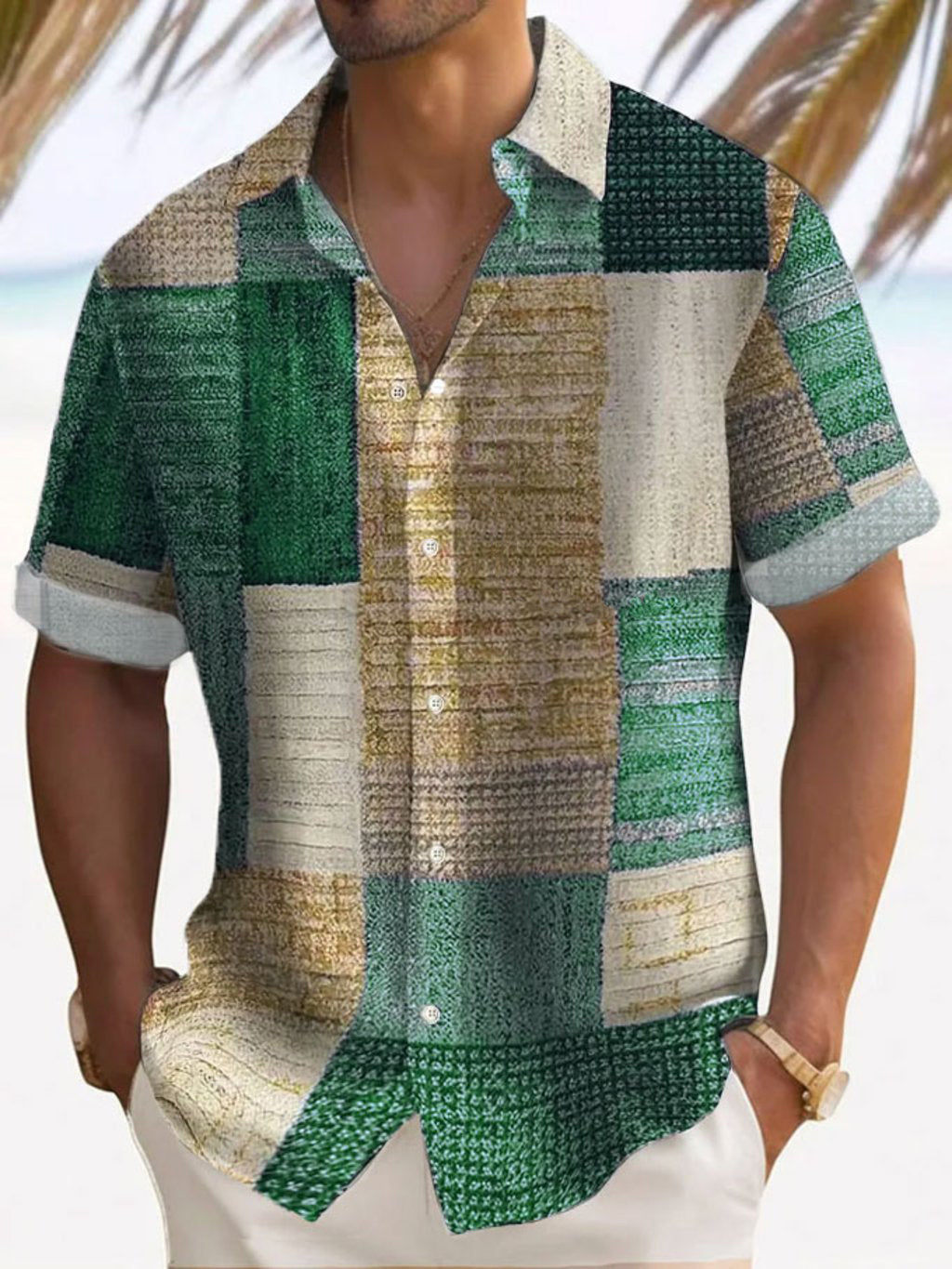 Maison-Blanche-Paris™ | Chemise élégante à manches courtes