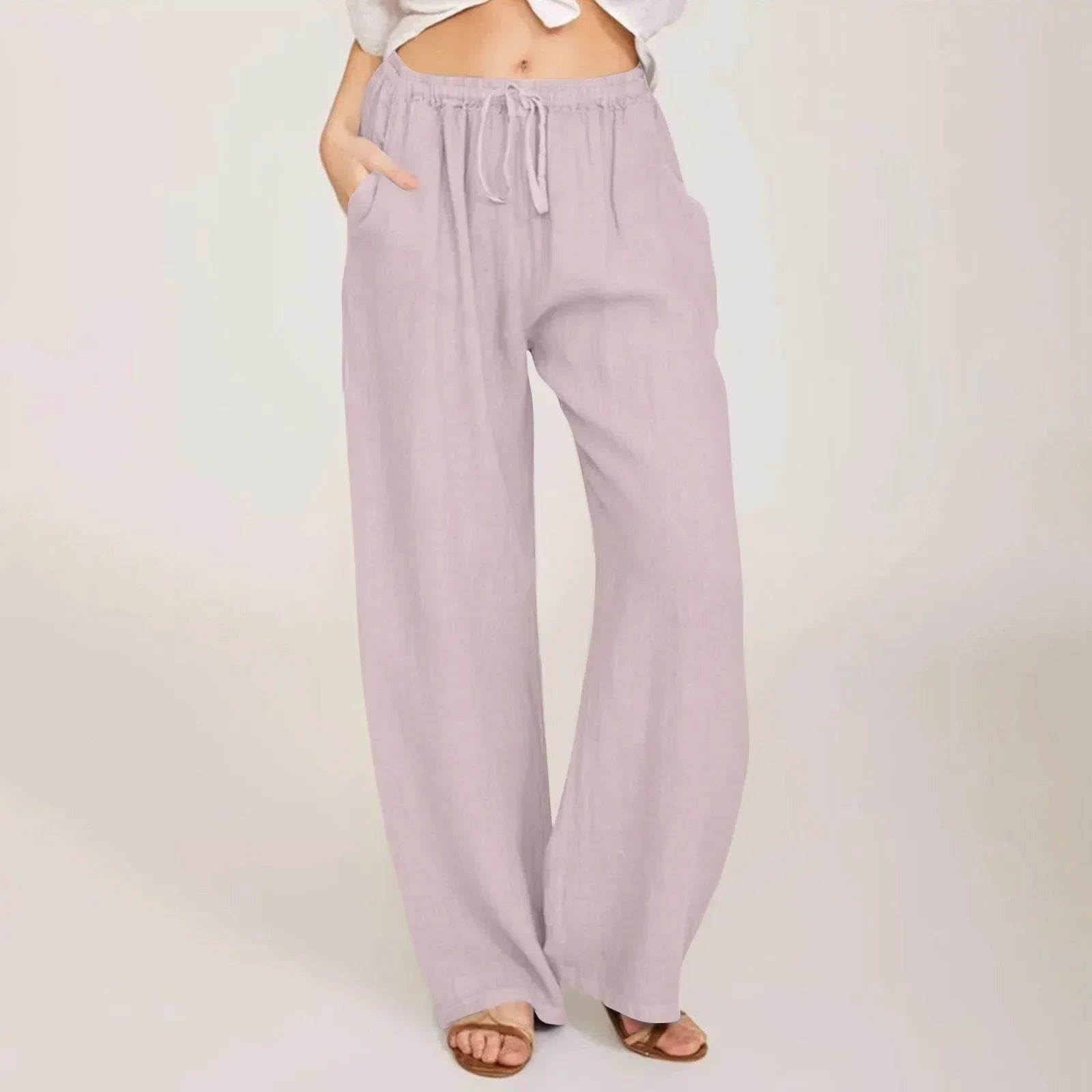 Maison-Blanche-Paris™ | Pantalon confort à jambe large