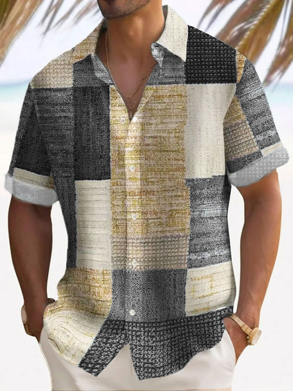 Maison-Blanche-Paris™ | Chemise élégante à manches courtes
