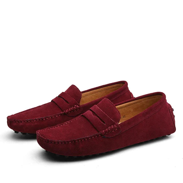 Maison-Blanche-Paris™ | Mocassins Marina en daim
