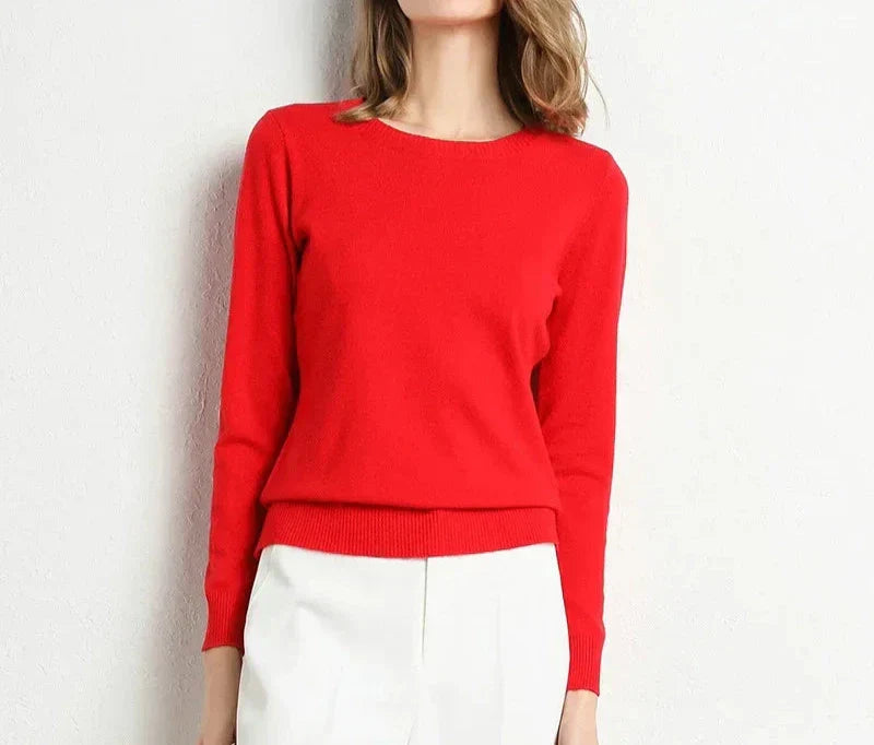 Maison-Blanche-Paris™ | Pull confort en laine essentiel