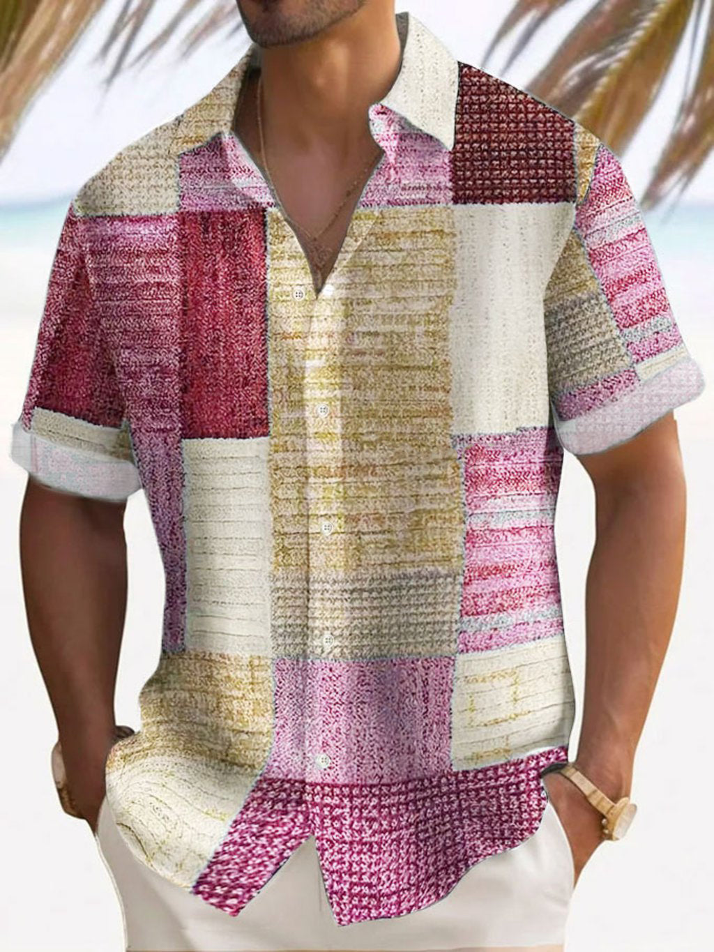 Maison-Blanche-Paris™ | Chemise élégante à manches courtes