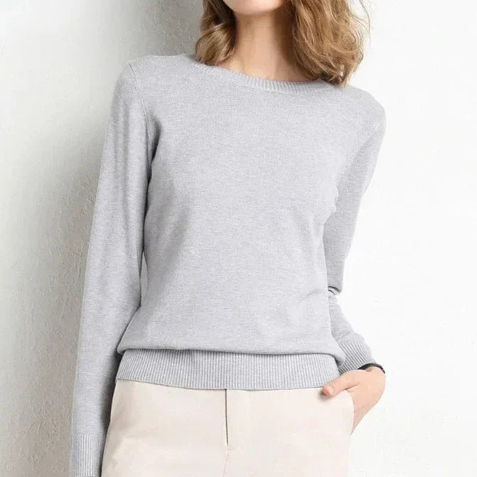 Maison-Blanche-Paris™ | Pull confort en laine essentiel