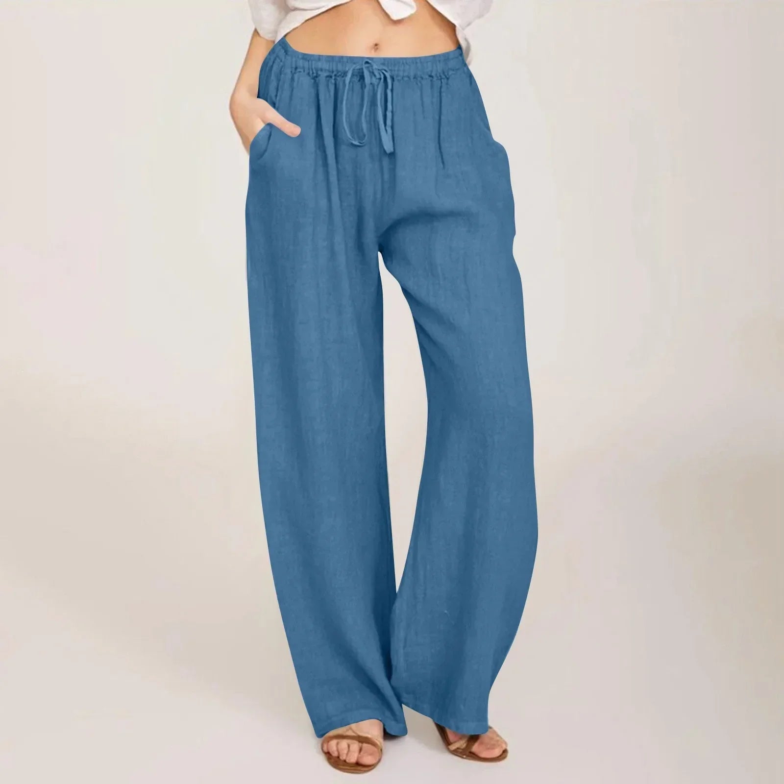 Maison-Blanche-Paris™ | Pantalon confort à jambe large