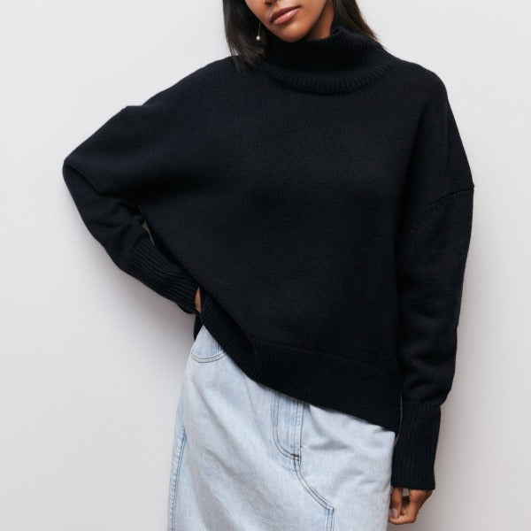 Maison-Blanche-Paris™ - Pull à Col Montant