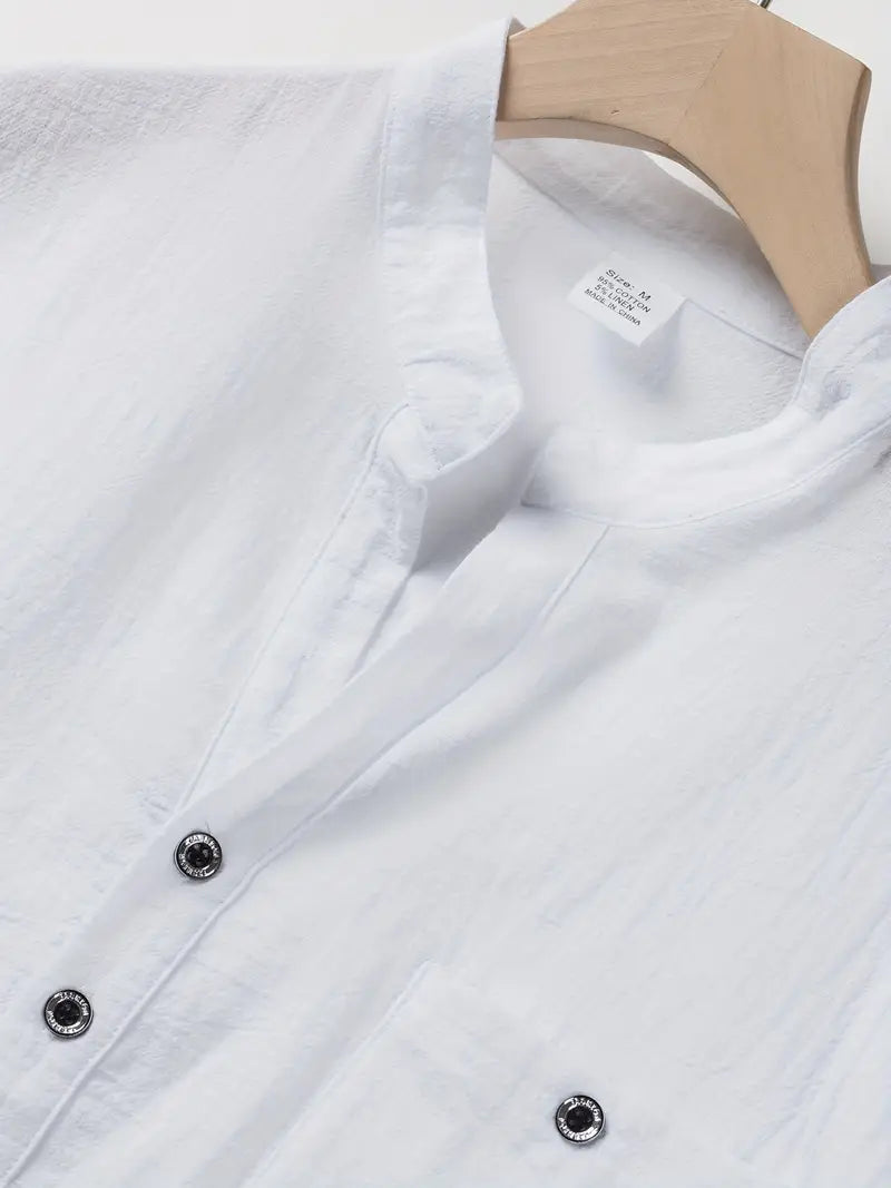 Maison-Blanche-Paris™ | Chemise élégante à manches courtes