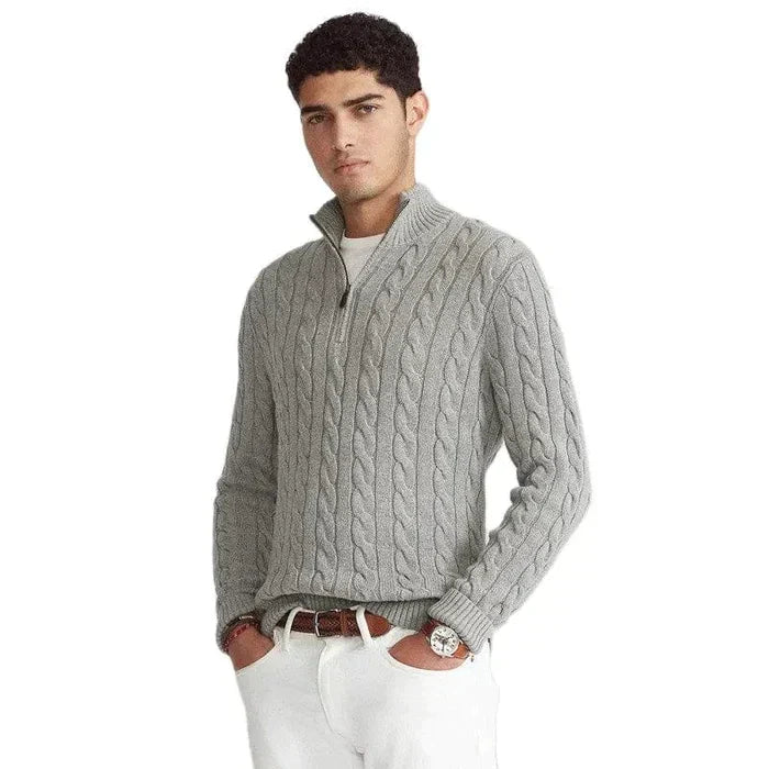 Maison-Blanche-Paris™ | Pull demi-zippé