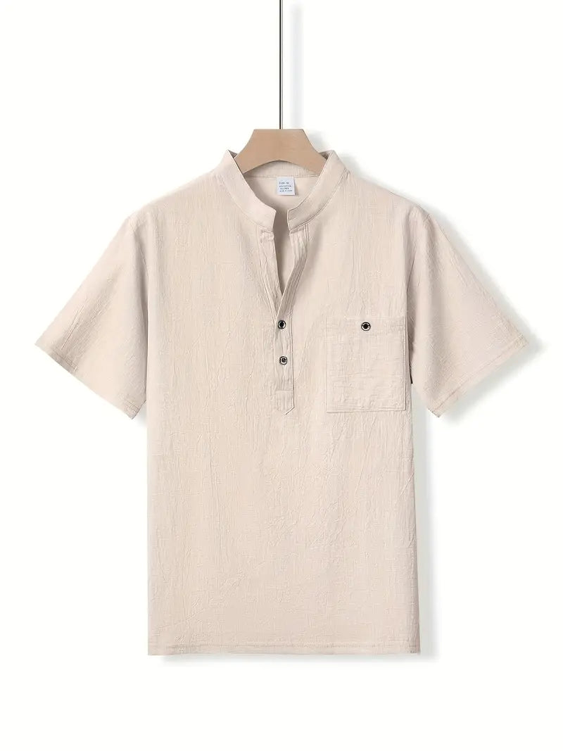 Maison-Blanche-Paris™ | Chemise élégante à manches courtes