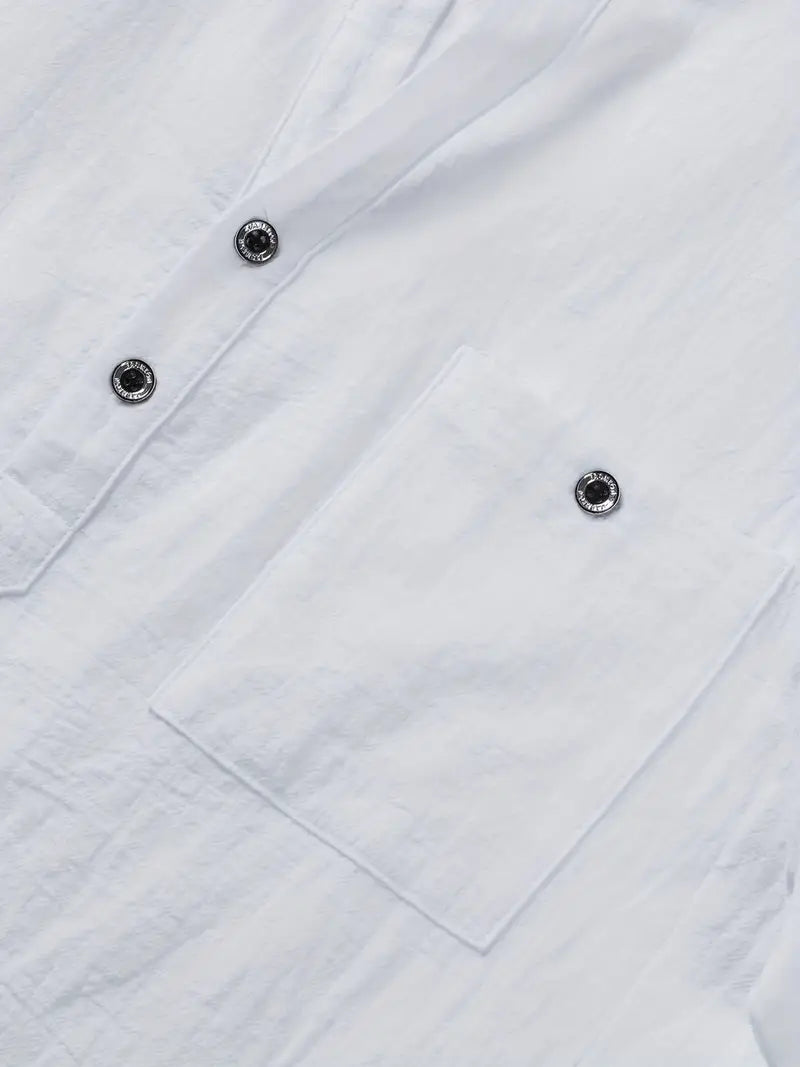 Maison-Blanche-Paris™ | Chemise élégante à manches courtes