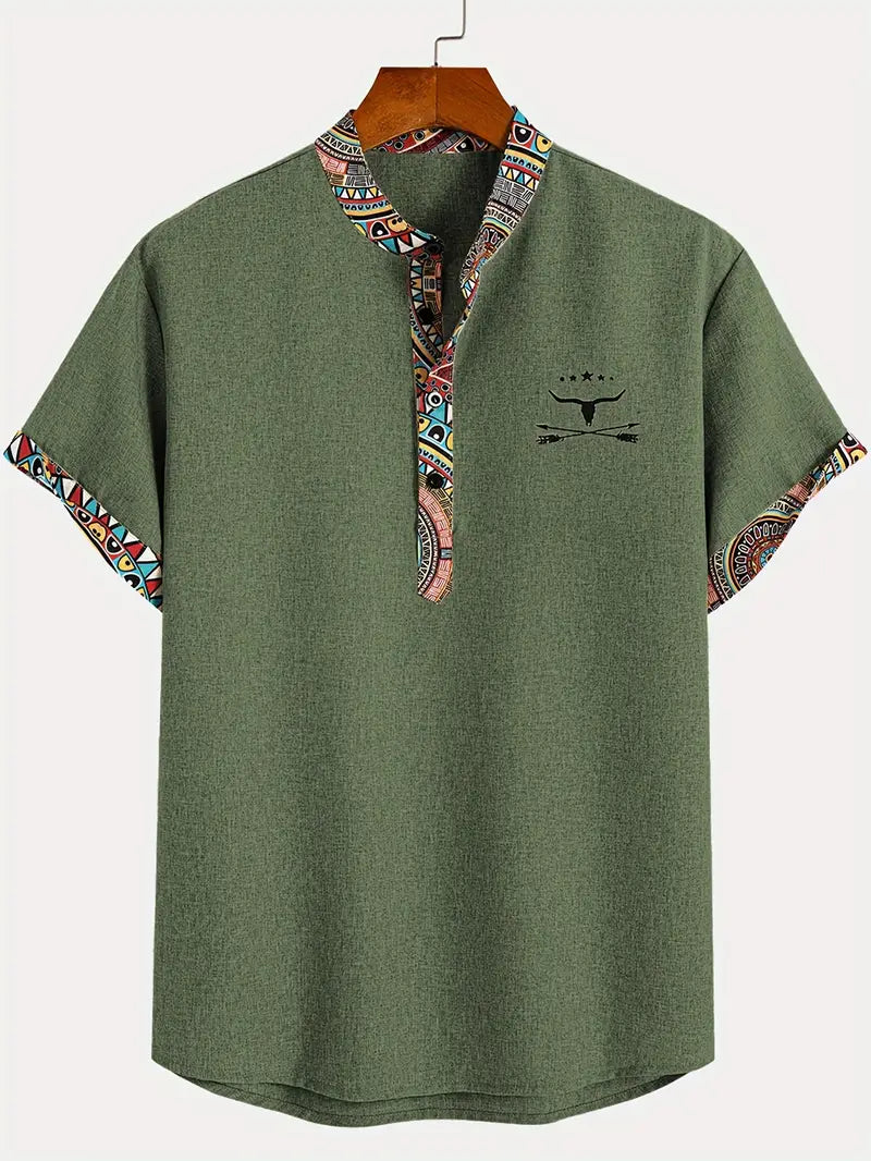 Maison-Blanche-Paris™ | Chemise élégante à manches courtes