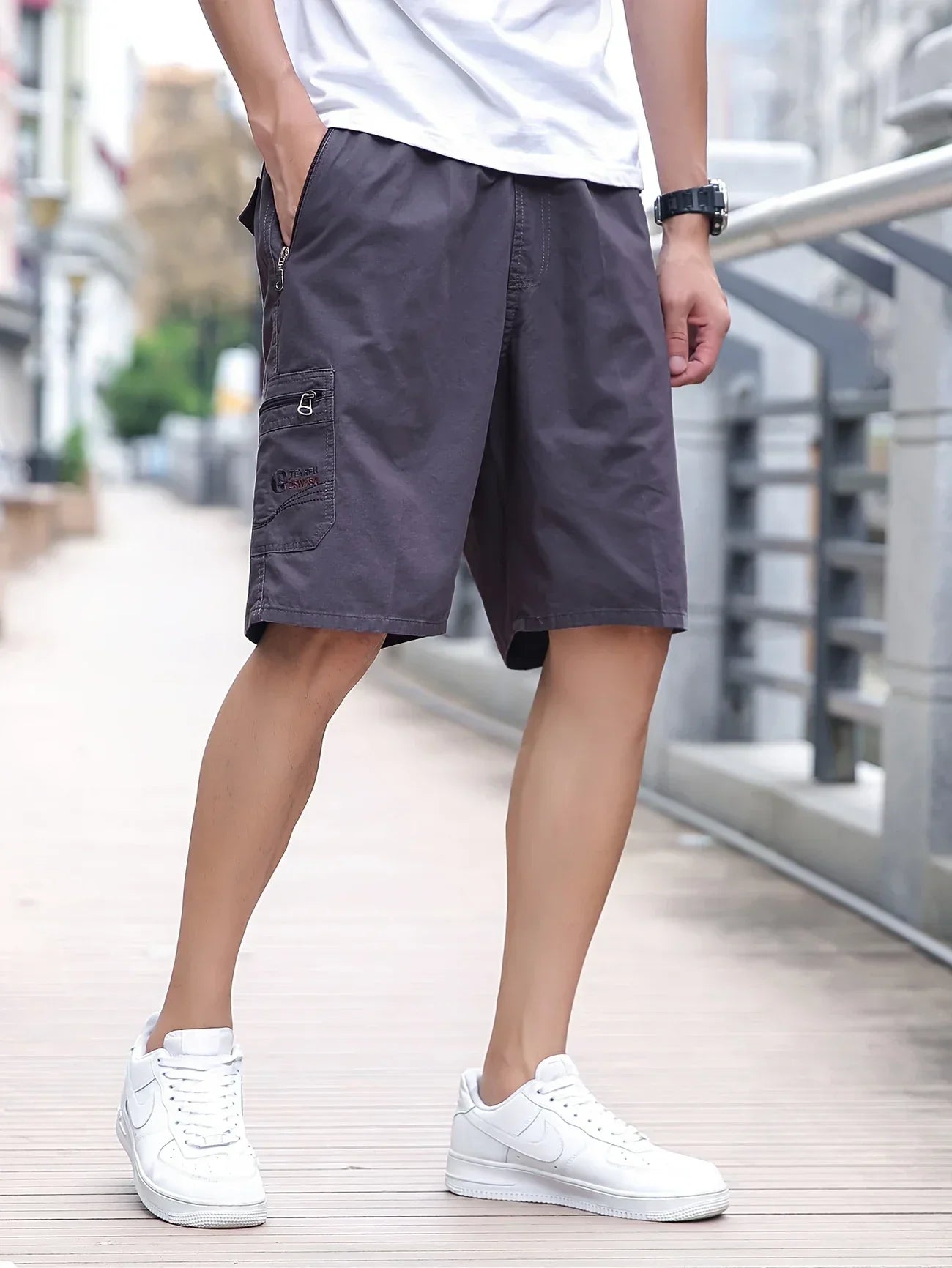 Maison-Blanche-Paris™ | Short cargo léger avec poches